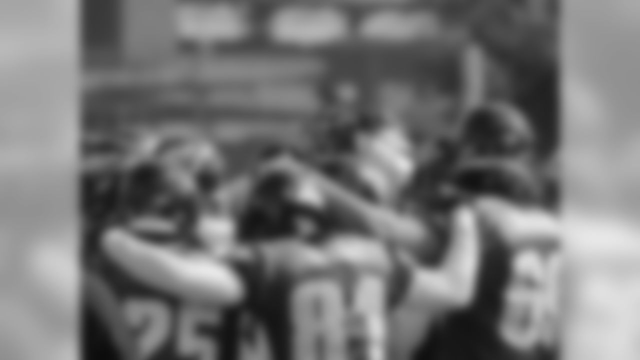 Brotherly Love in the Eagles huddle