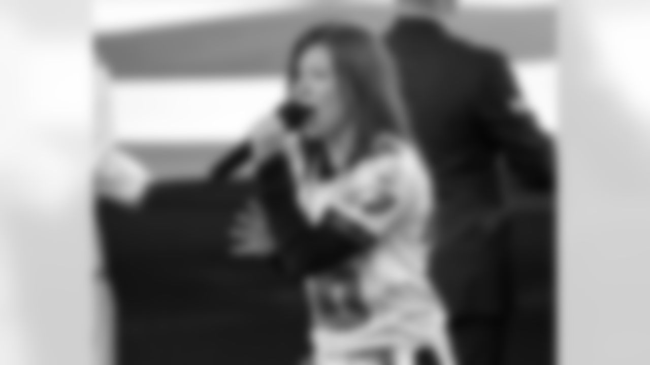 Bianca Ryan performed the National Anthem