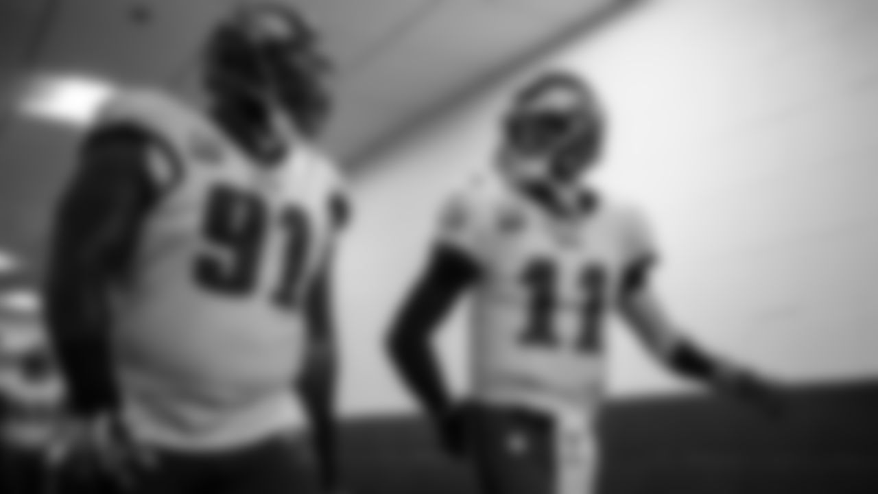 DT Fletcher Cox and QB Carson Wentz
