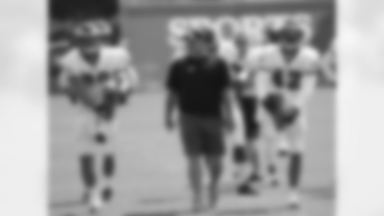 S Colt Anderson, Head Coach Chip Kelly, and S Kurt Coleman