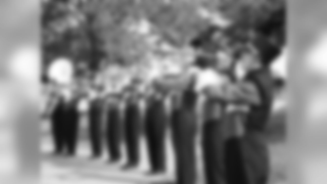 The Methacton marching band did a great job of opening the afternoon's ceremony
