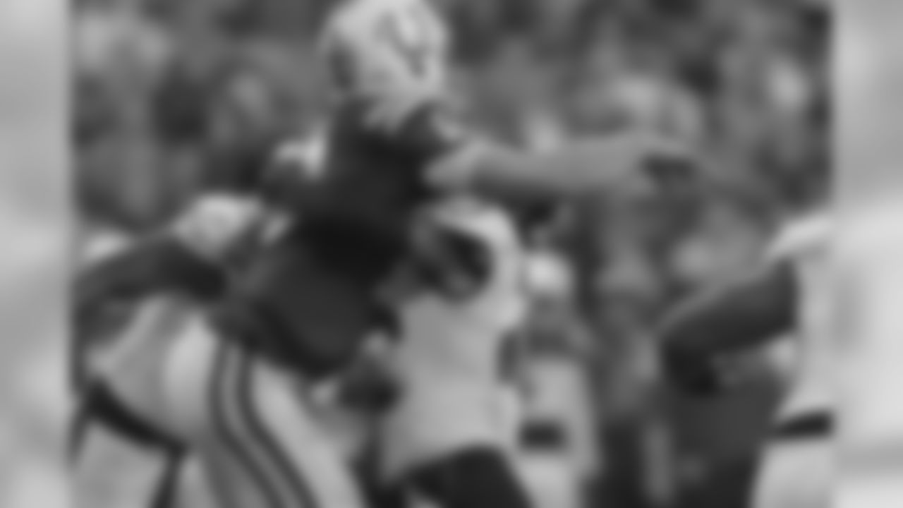 Getting pressure on the Colts offense