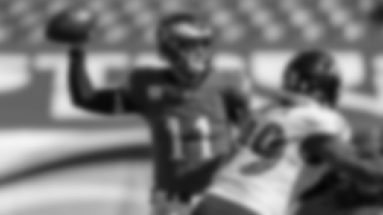QB Carson Wentz
Philadelphia Eagles vs. Baltimore Ravens at Lincoln Financial Field on October 18, 2020