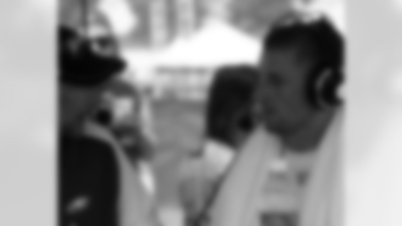 WR Kevin Curtis was the special guest on Training Camp Live!
