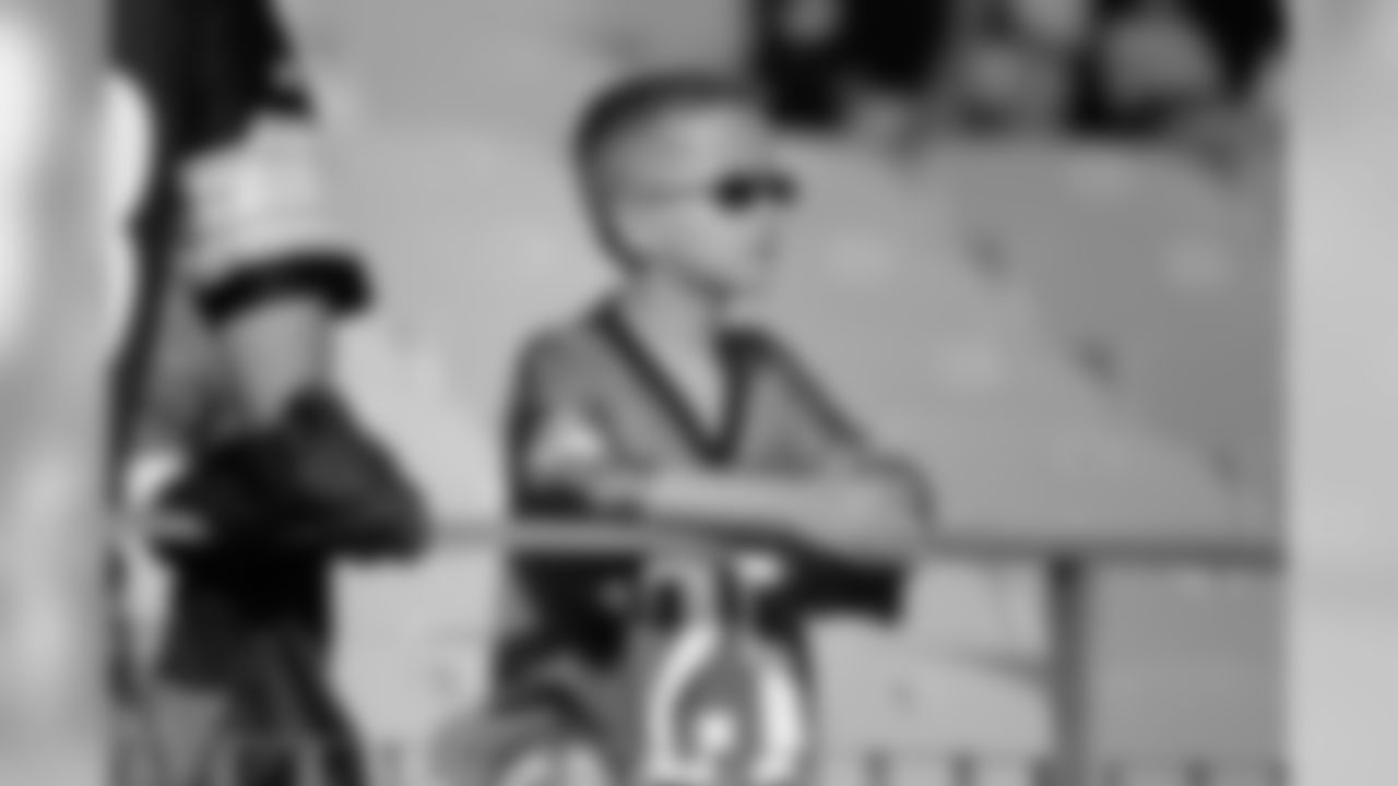 A young fan at Heinz Field