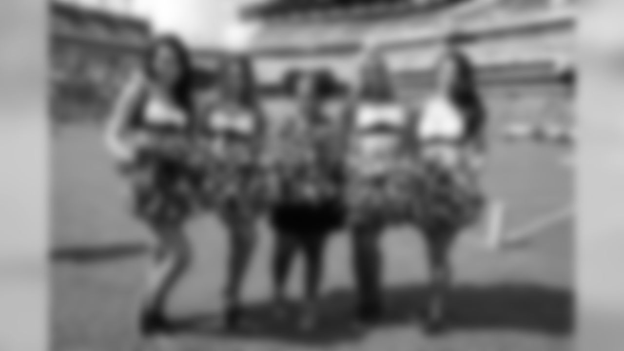 The lucky junior cheerleader