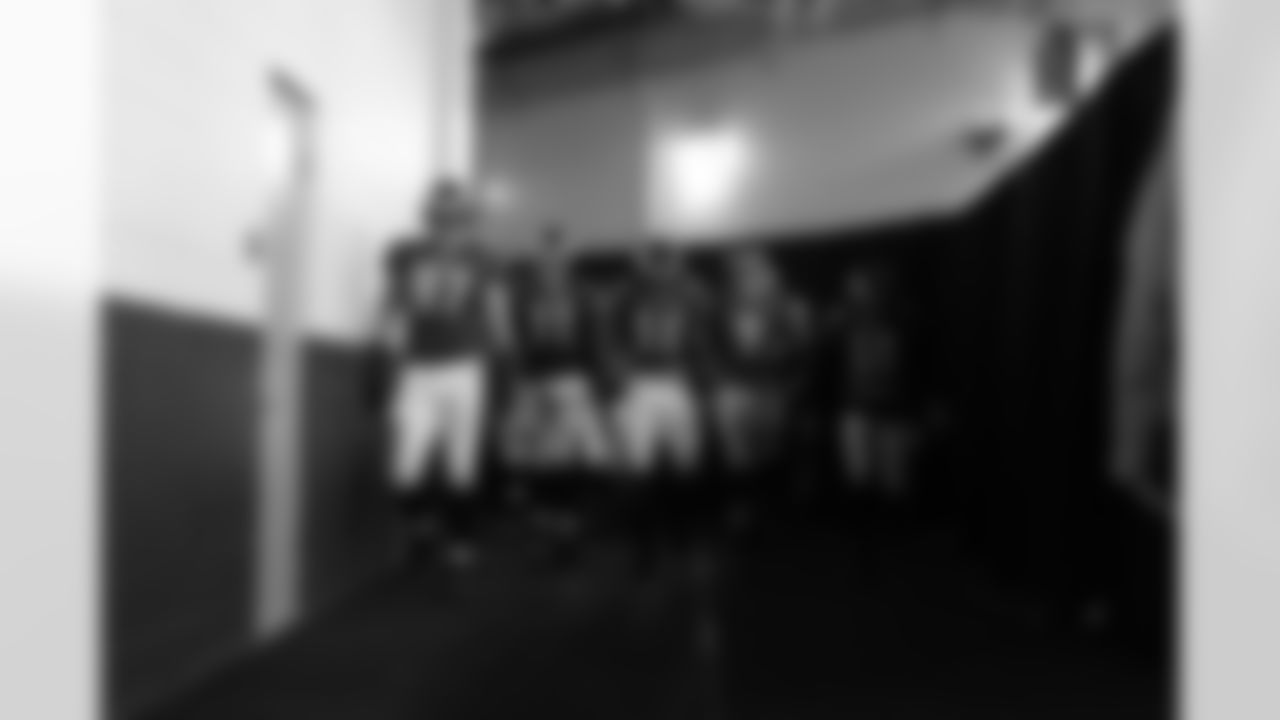 Eagles' players exit the locker room