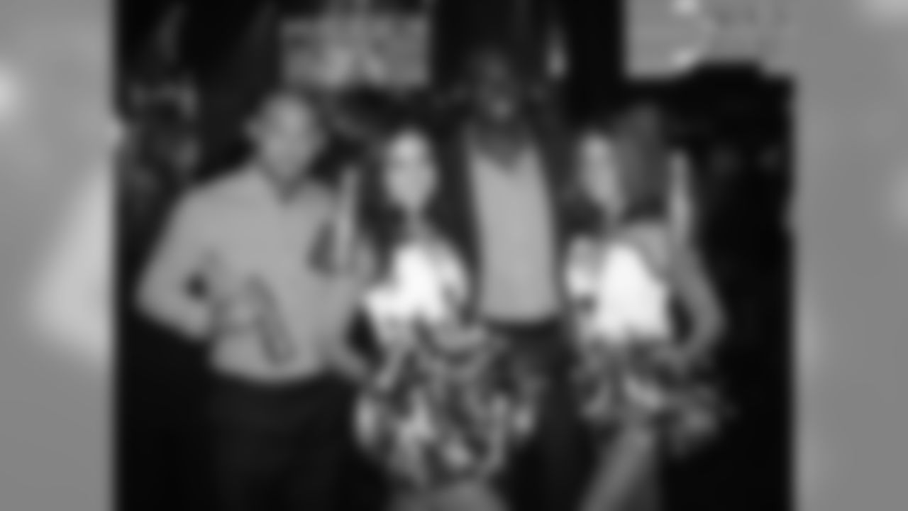 Malia and Marissa with Cub Swanson and Uriah Hall of the UFC