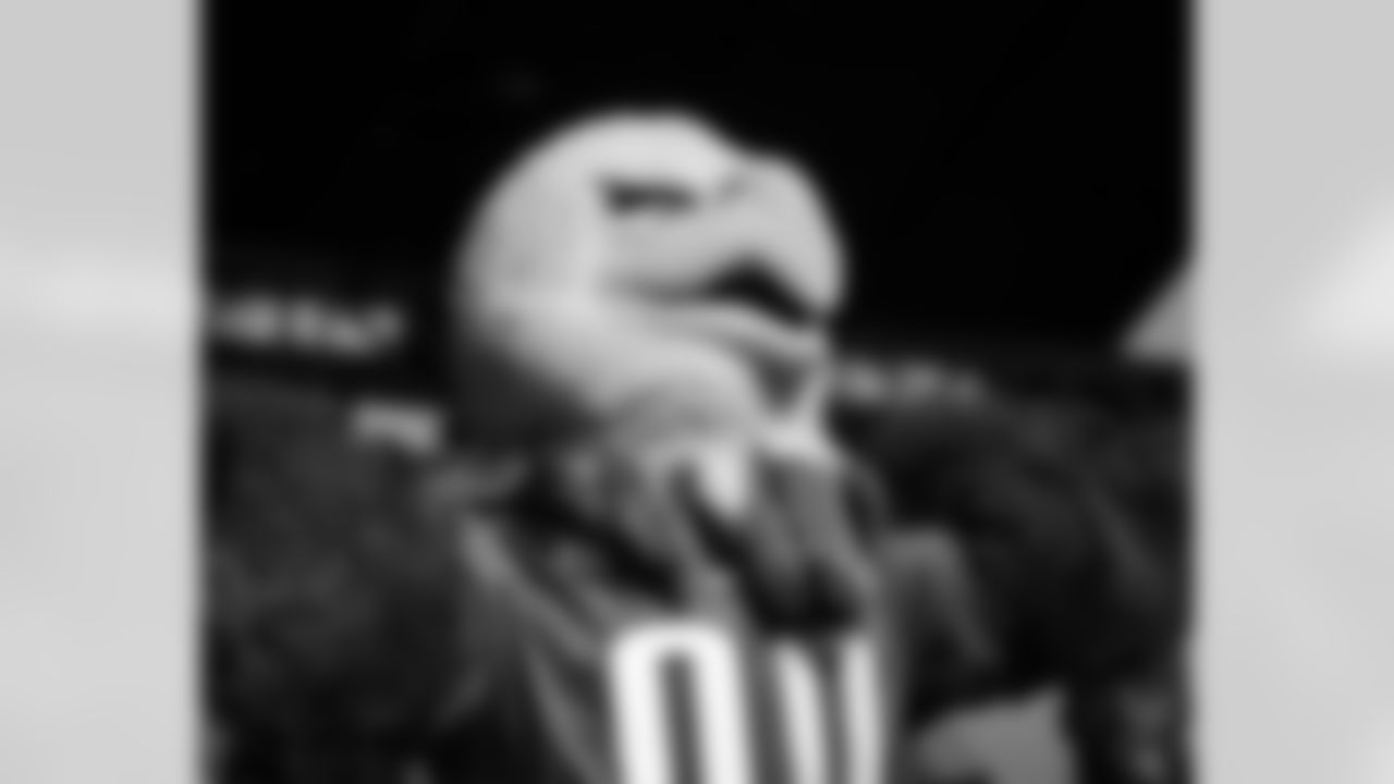 SWOOP tossed out some giveaways and entertained the crowd like only he can