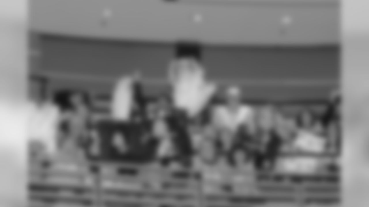 Family and friends of the finalists cheering during the competition