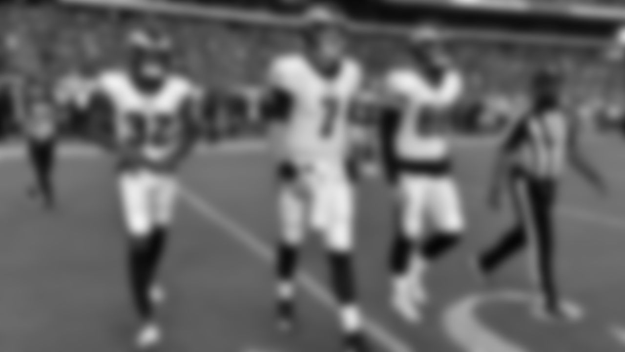 CB Rasul Douglas, QB Nate Sudfeld, and TE Dallas Goedert
Philadelphia Eagles vs. Tennessee Titans at Lincoln Financial Field on August 8, 2019.