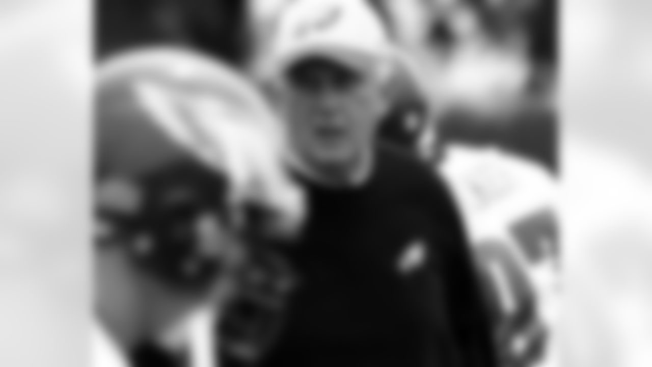 Defensive coordinator Jim Johnson