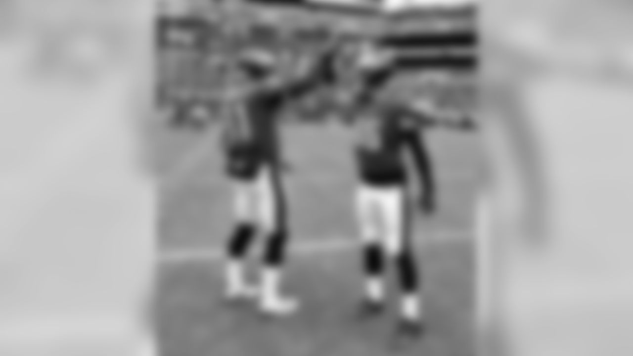 QB Carson Wentz and TE Zach Ertz
Philadelphia Eagles vs. Carolina Panthers at Lincoln Financial Field on October 21, 2018