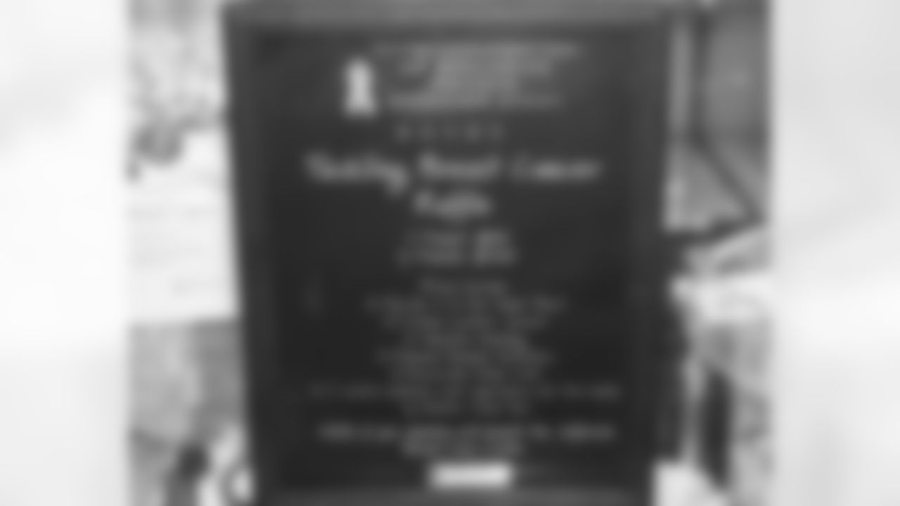 Boyds in Center City hosted a Tackling Breast Cancer fundraiser Tuesday night with the proceeds going to the Jefferson Breast Care Center