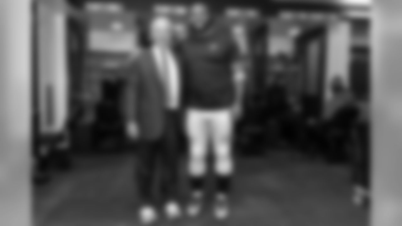 Eagles Owner Jeffrey Lurie with DE Brandon Graham

Philadelphia Eagles vs. Washington Redskins at Lincoln Financial Field on December 3, 2018