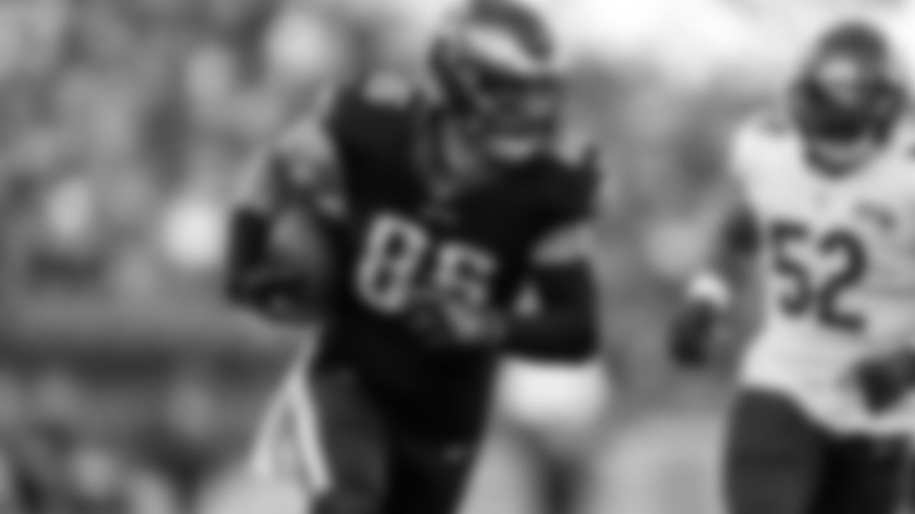 TE Zach Ertz
Philadelphia Eagles vs. Chicago Bears at Lincoln Financial Field on November 3, 2019