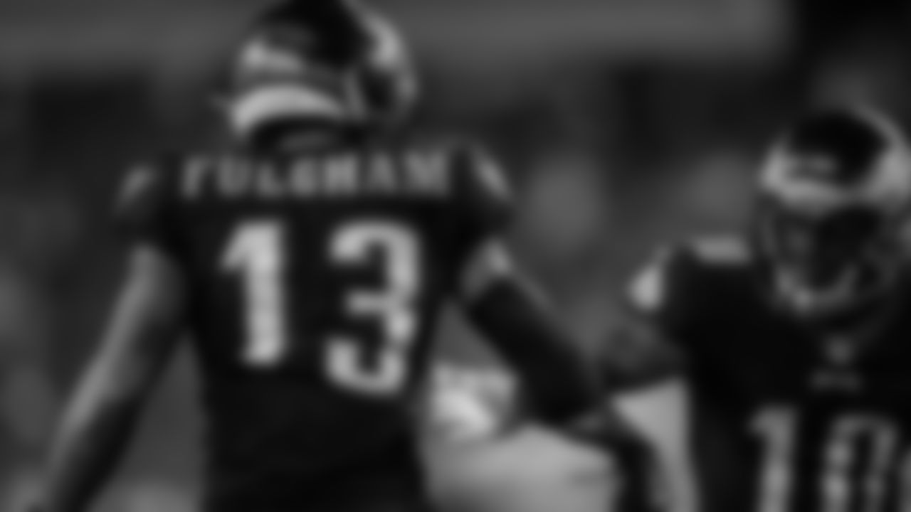 WRs Travis Fulgham and DeSean Jackson