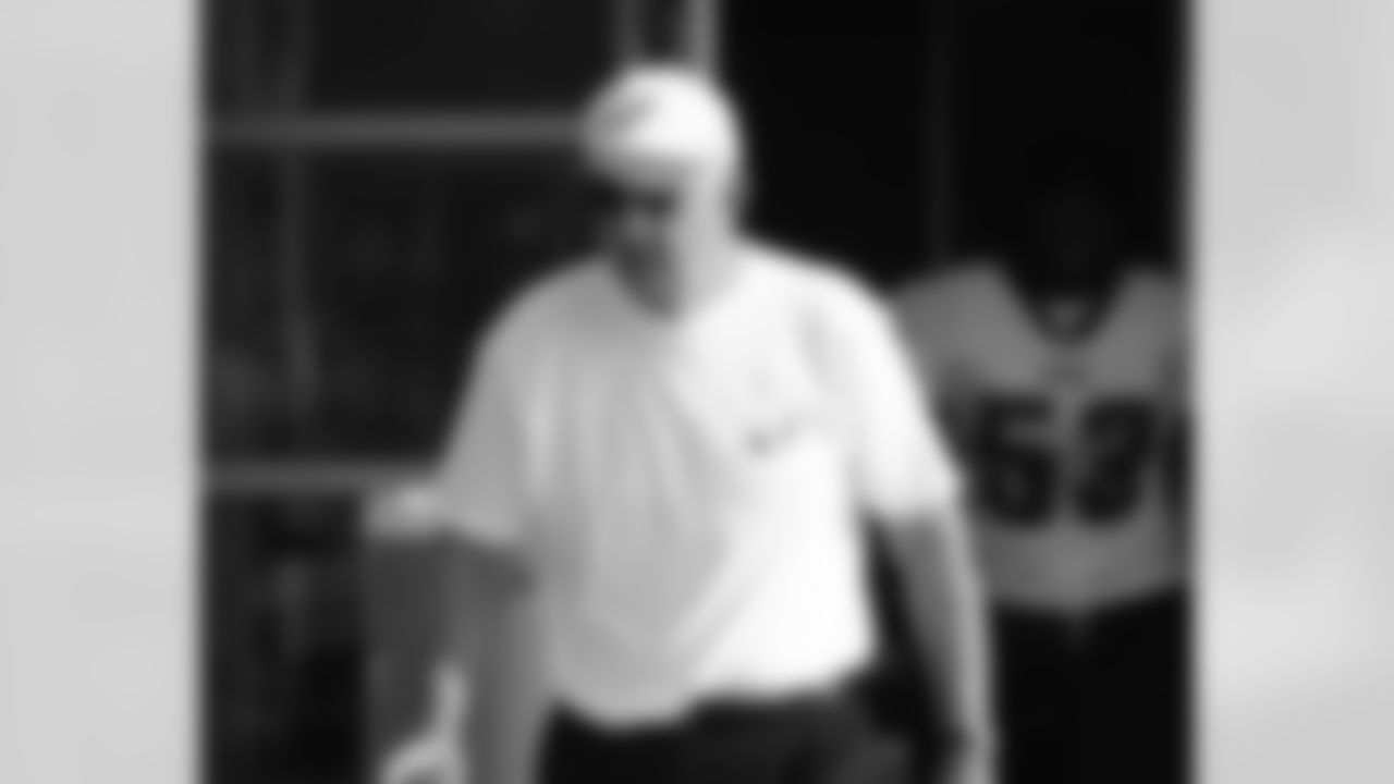 Defensive coordinator Jim Johnson
