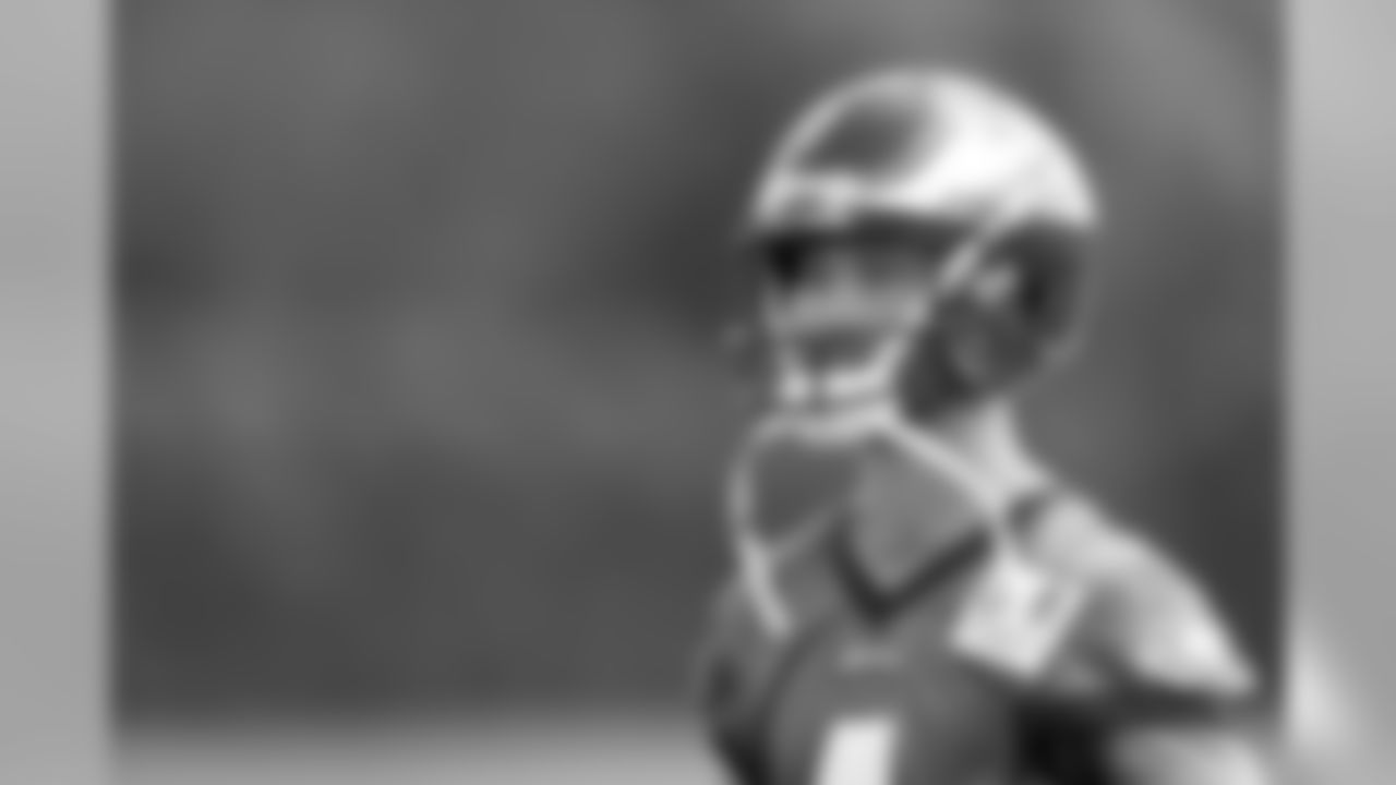 K Jake Elliott with his eyes on the uprights.