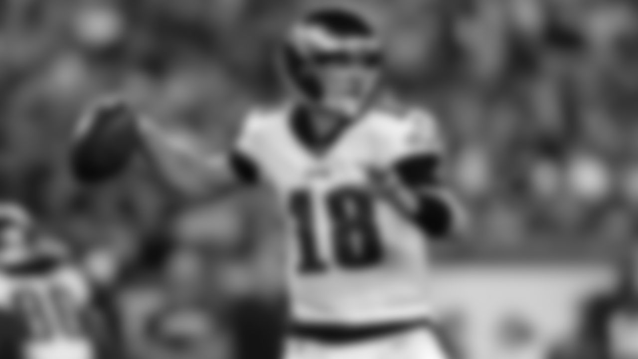 QB Josh McCown
Philadelphia Eagles vs. Baltimore Ravens at Lincoln Financial Field on August 22, 2019