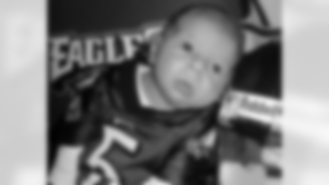 With his No. 5 jersey, Tyler fits in perfectly with his favorite team