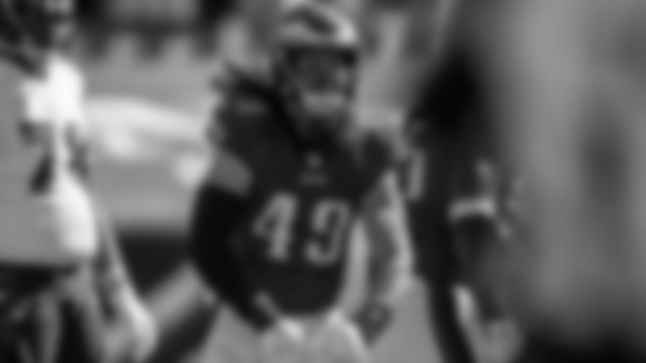 LB Alex Singleton
Philadelphia Eagles vs. Baltimore Ravens at Lincoln Financial Field on October 18, 2020