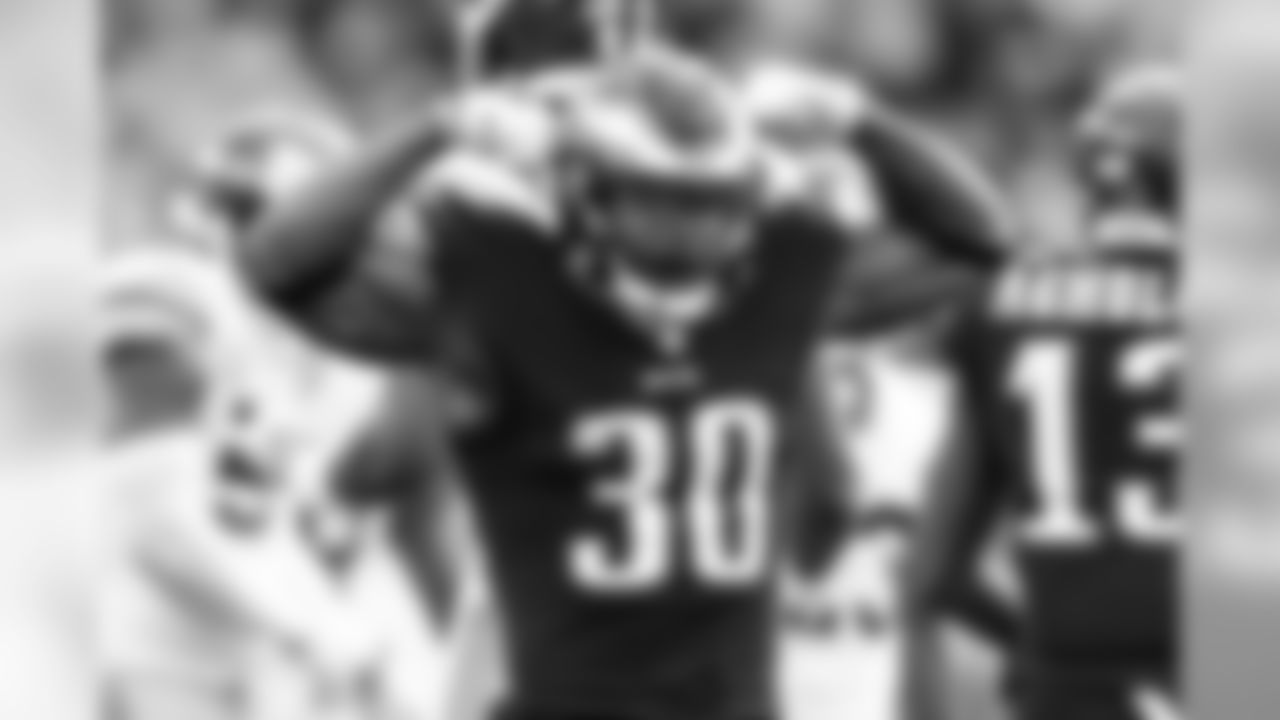 RB Corey Clement
Philadelphia Eagles vs. New York Giants at Lincoln Financial Field on November 25, 2018