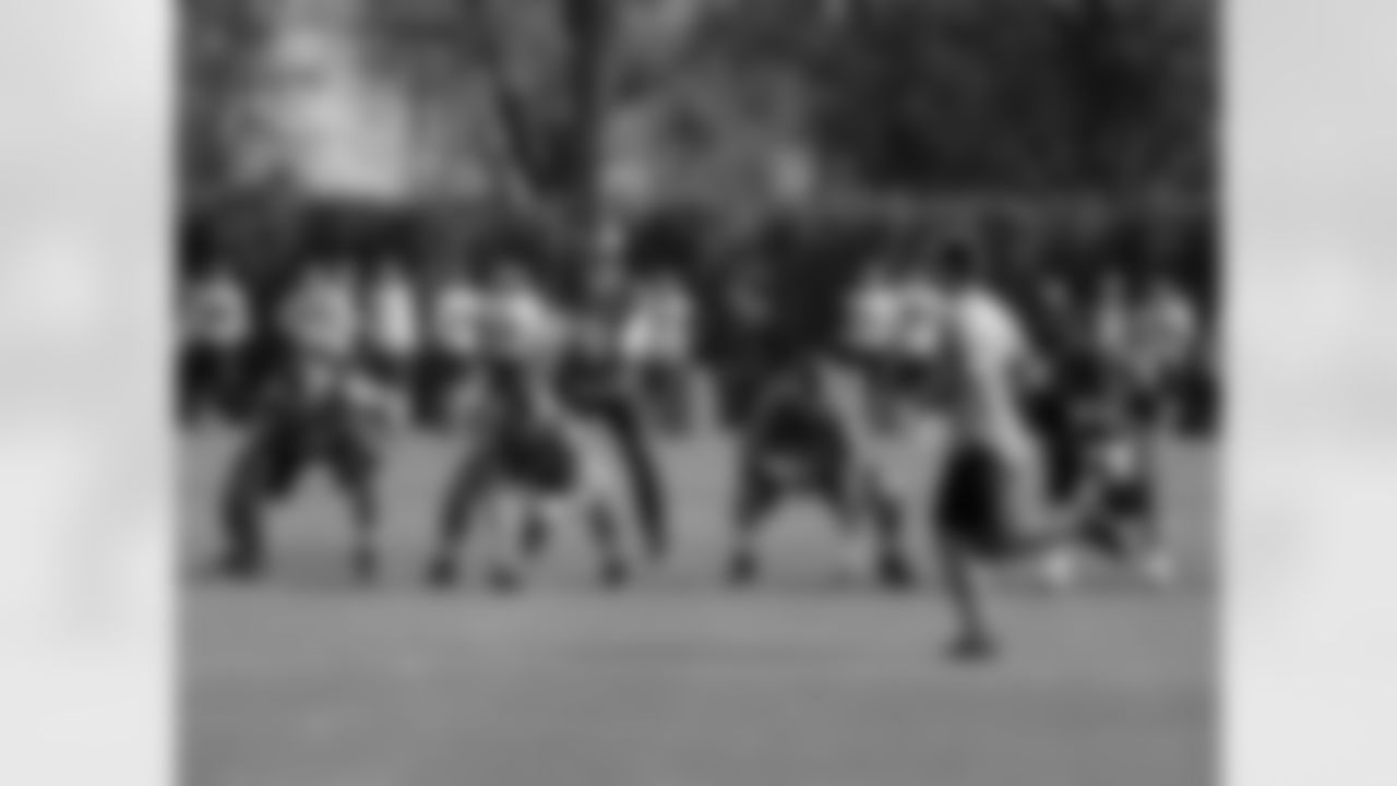 The offense was getting back in sync today after being away for a week
