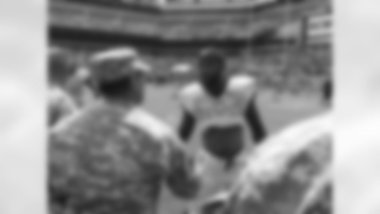 S Earl Wolff thanks our service men and women