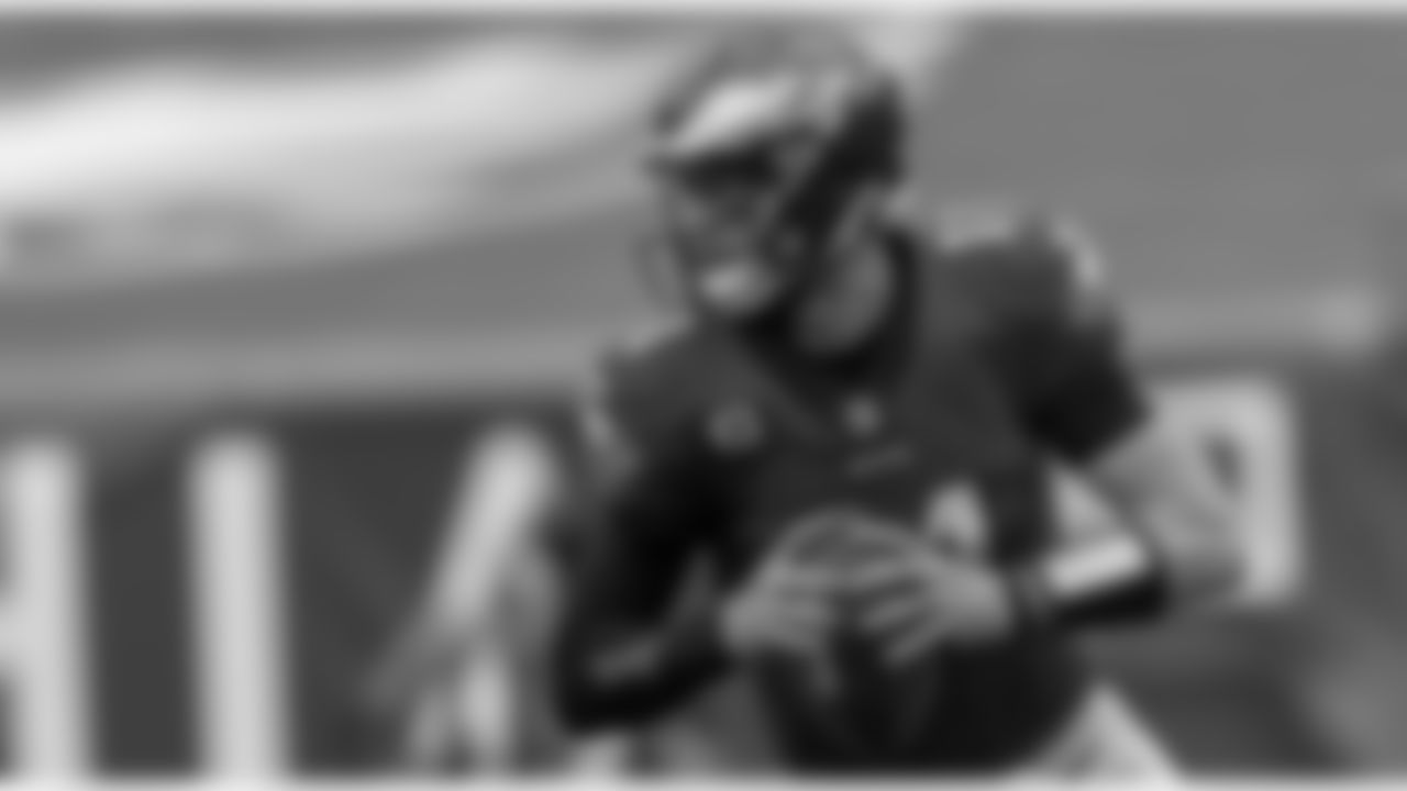 QB Carson Wentz
Philadelphia Eagles vs. Cincinnati Bengals at Lincoln Financial Field on September 27, 2020