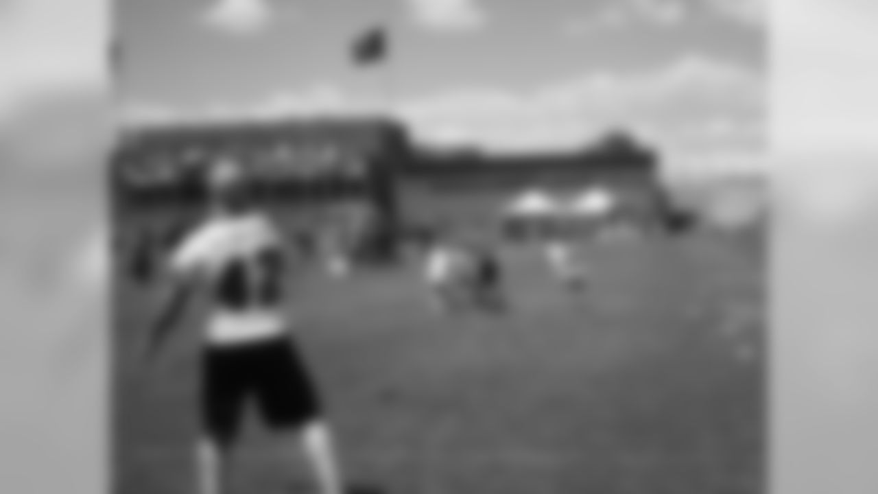 S Chris Maragos tosses a jump ball