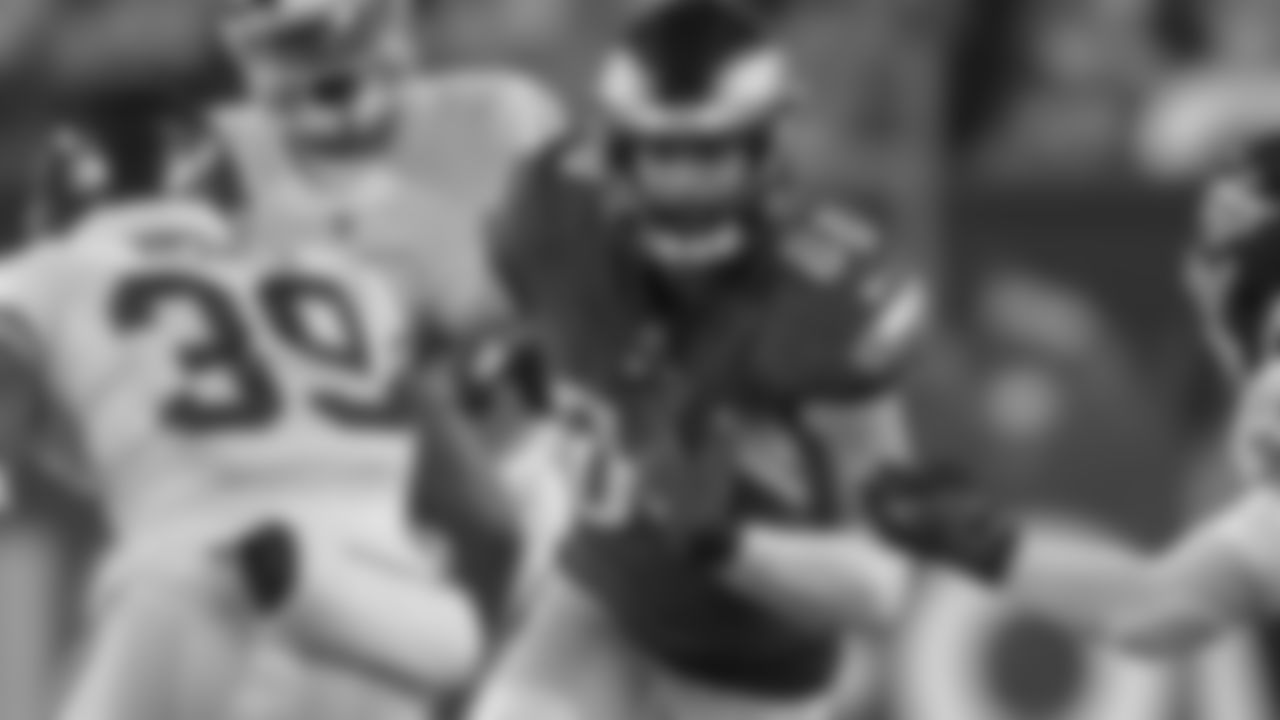 Dallas Goedert was the No. 2 TE in the NFC this season, according to PFF. He's flourished in the TE1 role after earning a contract extension.