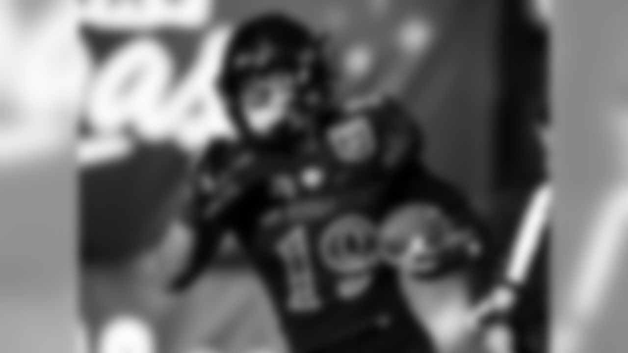 RB Donnel Pumphrey was a second-team All-American selection along with Christian McCaffrey in 2016.