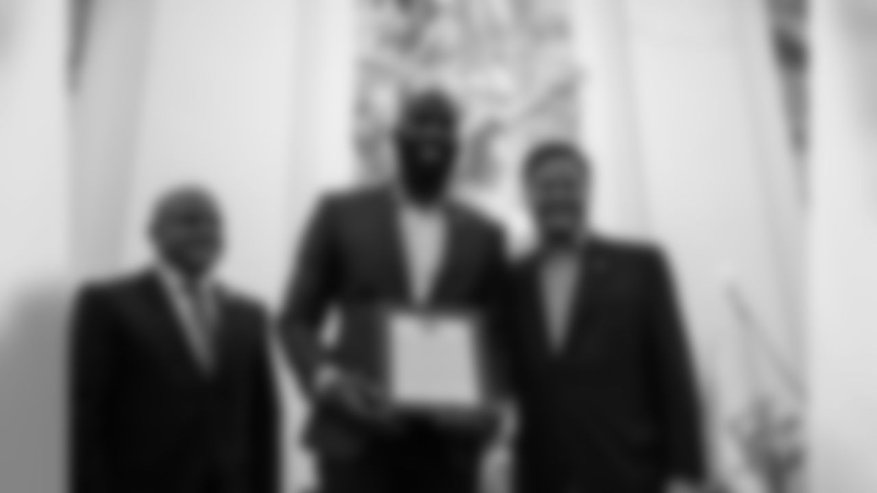 Malcolm Jenkins with Congressman Donald Norcross