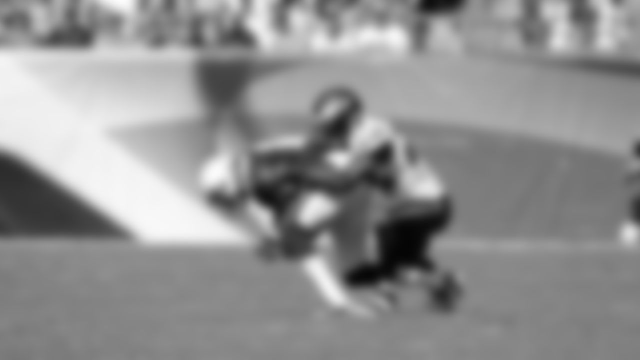 Eagles' cornerback Brandon Boykin makes a tackle in the first half of Sunday's home opener.
