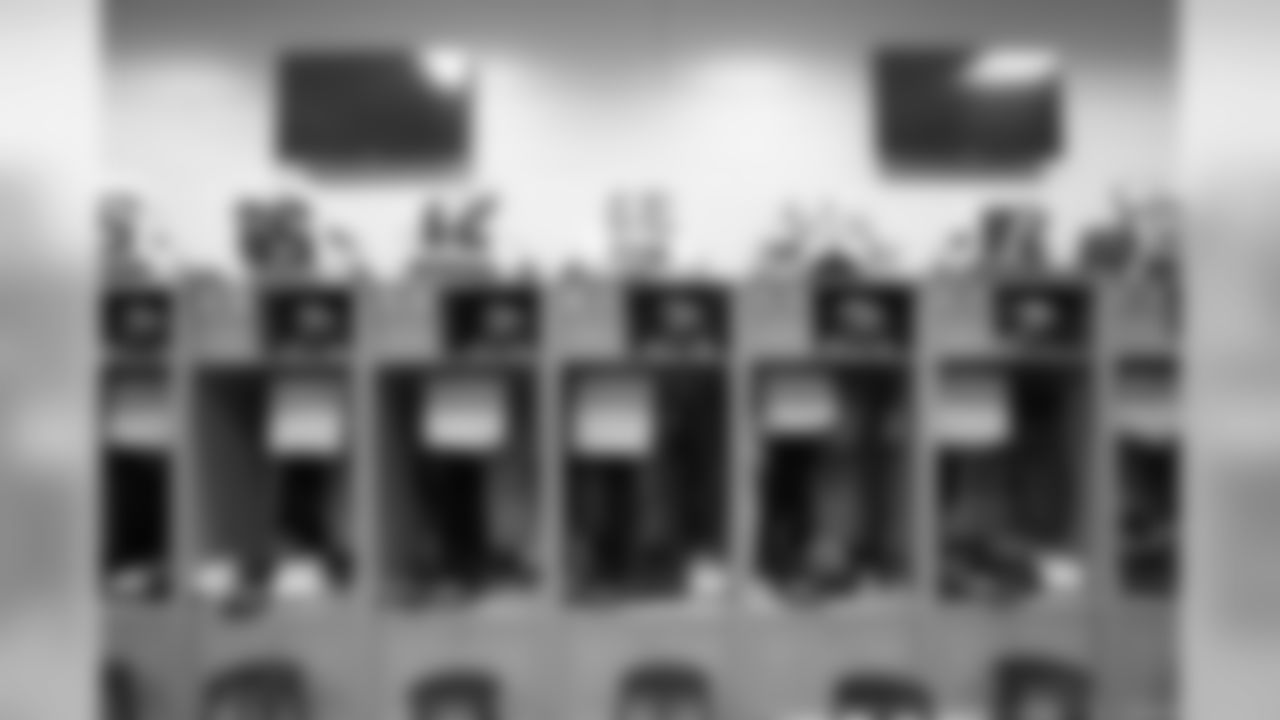Pregame locker room