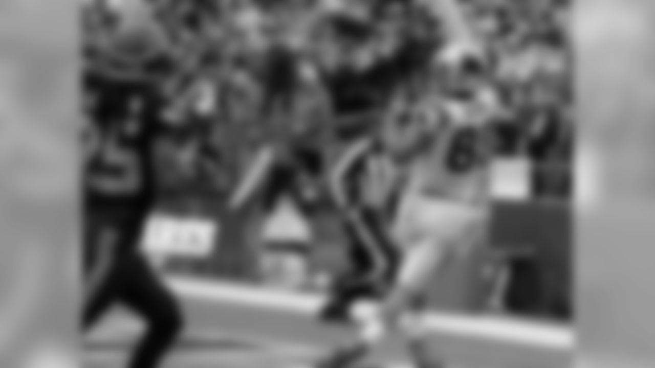 TE Greg Olsen is the Panthers' leading receiver with 24 receptions for 374 yards and three scores, including this game-winning touchdown against the Seahawks last week.