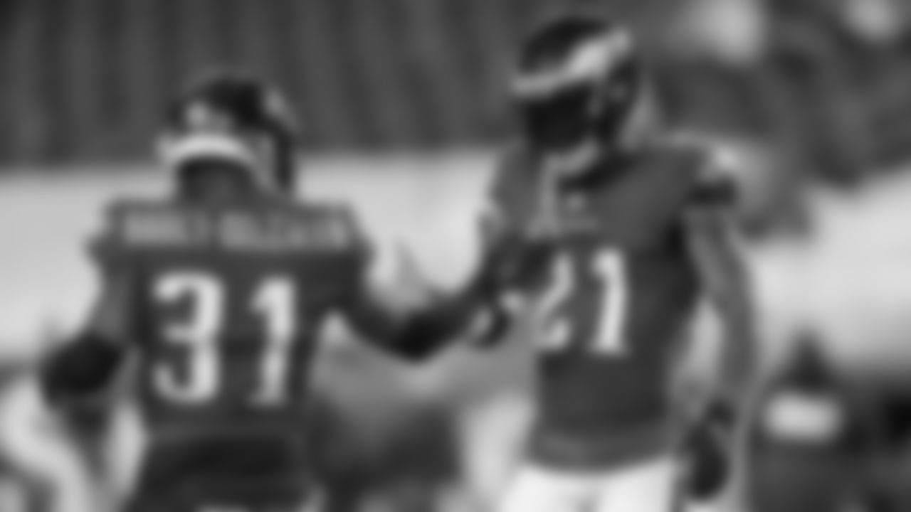 S Jalen Mills and CB Nickell Robey-Coleman
Philadelphia Eagles vs. Dallas Cowboys at Lincoln Financial Field on November 1, 2020