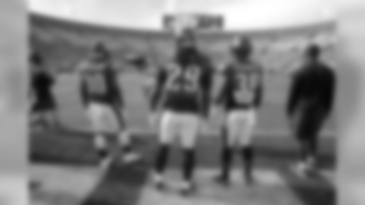 RB Corey Clement, RB LeGarrette Blount and RB Kenjon Barner