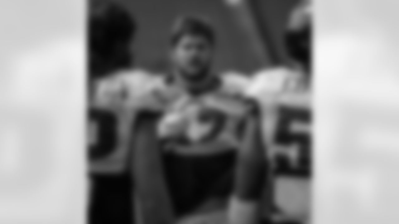 LB Nathan Gerry: "Year four Training Camp in the books... time for a hair cut"