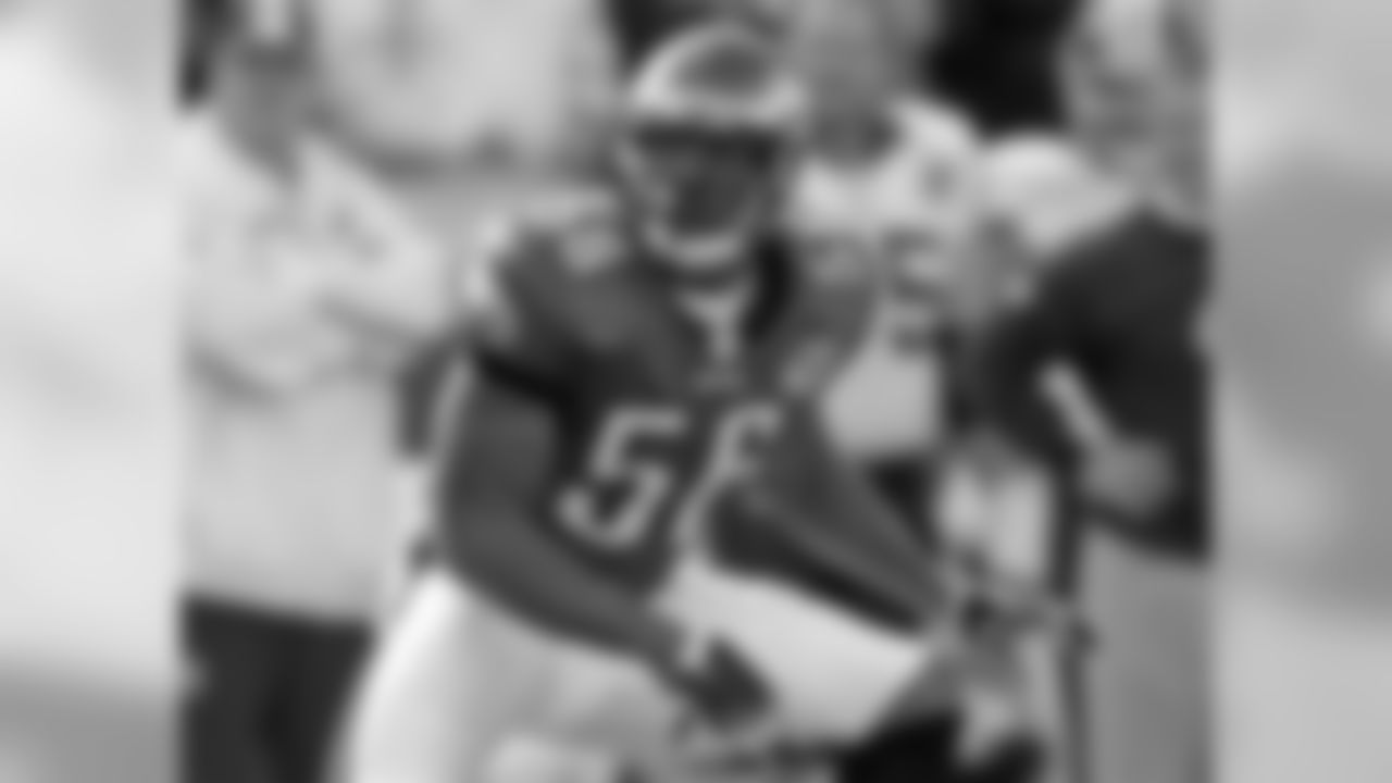 LB Akeem Jordan in action vs. Washington