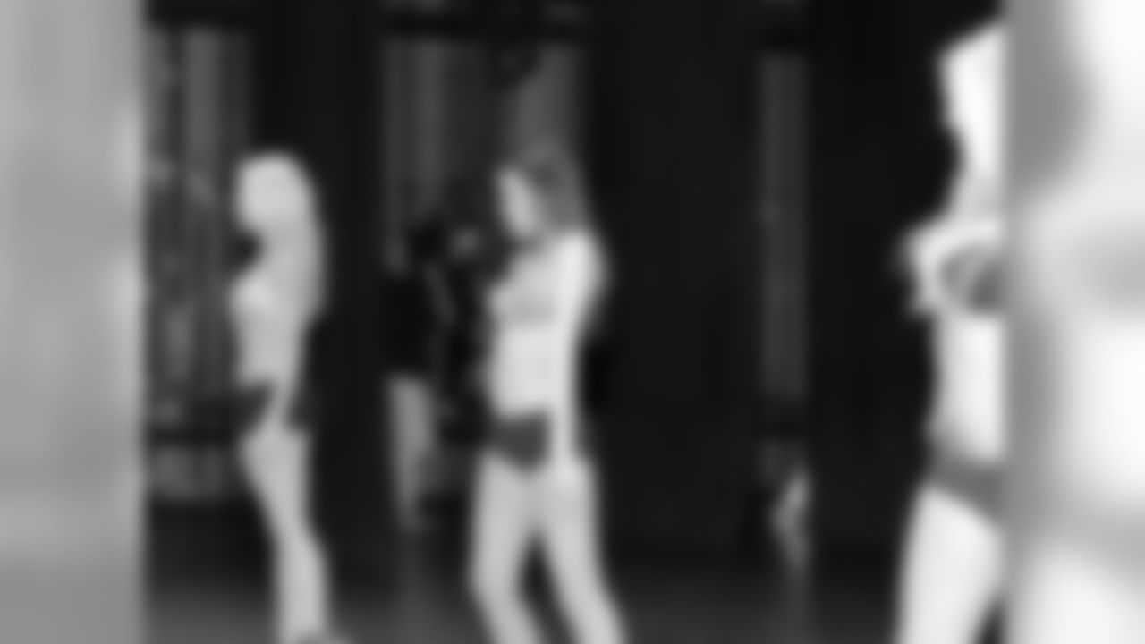 Performing one of the dances
