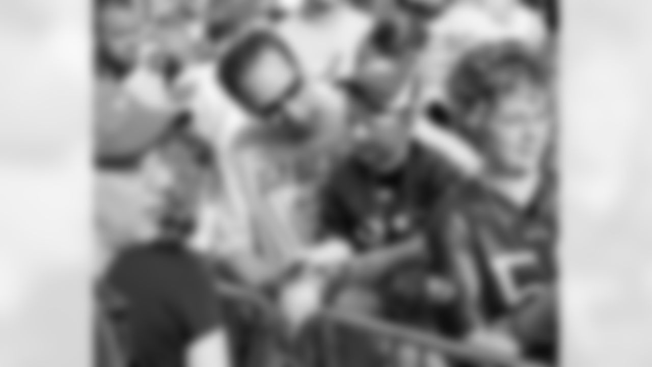 Enjoying family time and Eagles football at Flight Night!