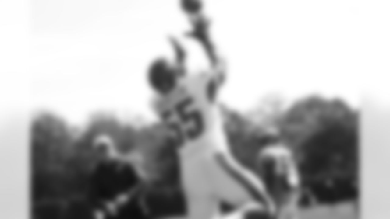 LB Brandon Graham gives it his all