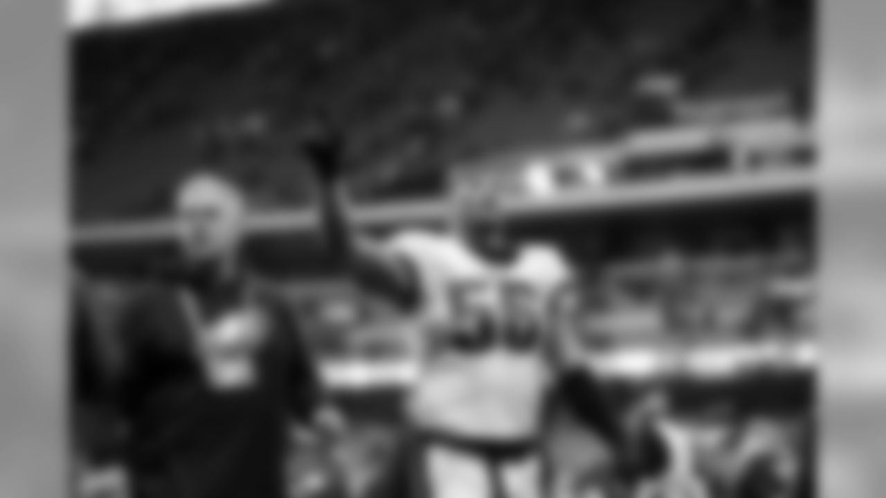 DE Chris Long
Philadelphia Eagles vs. Jacksonville Jaguars at Wembley Stadium on October 28, 2018