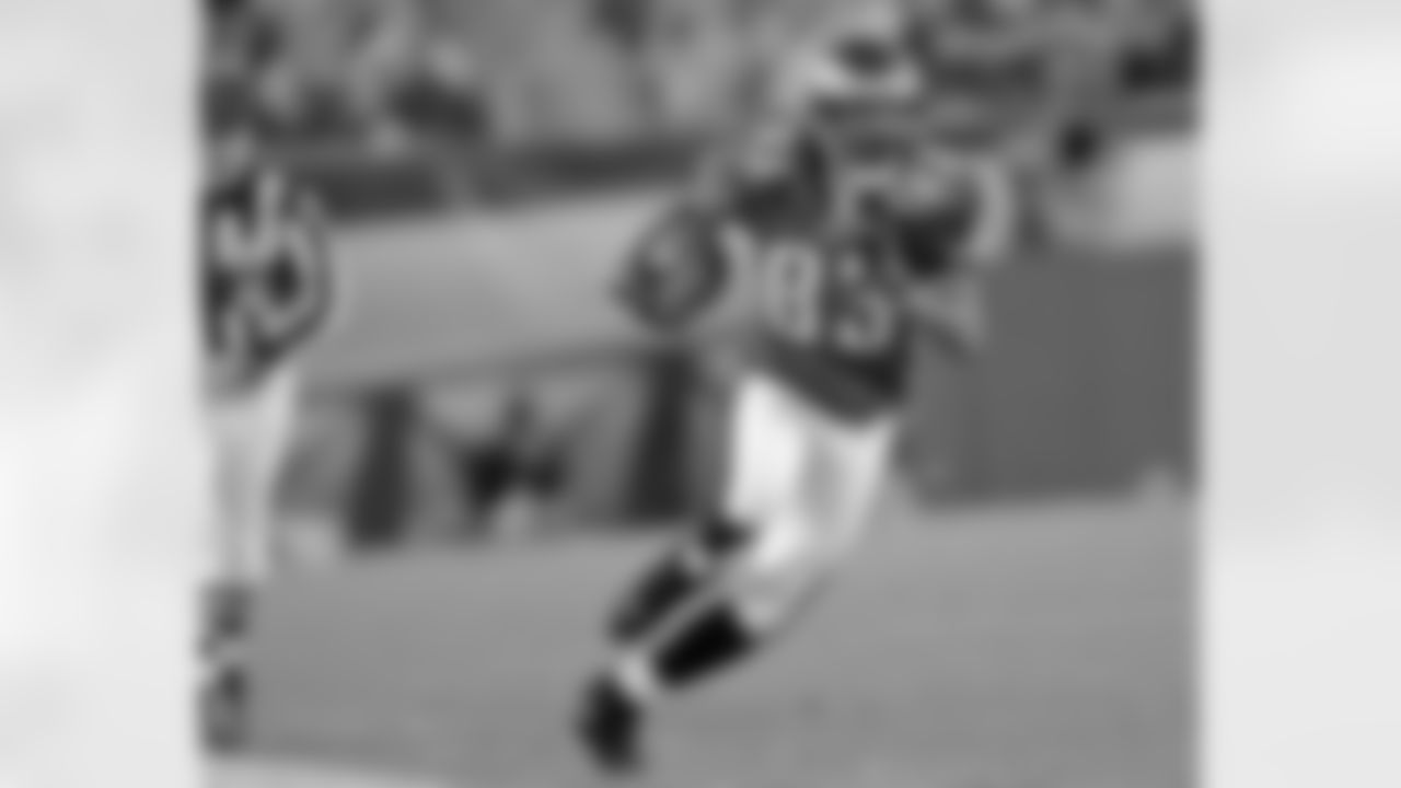 WR Greg Lewis picks up 17 yards on the pass by McNabb