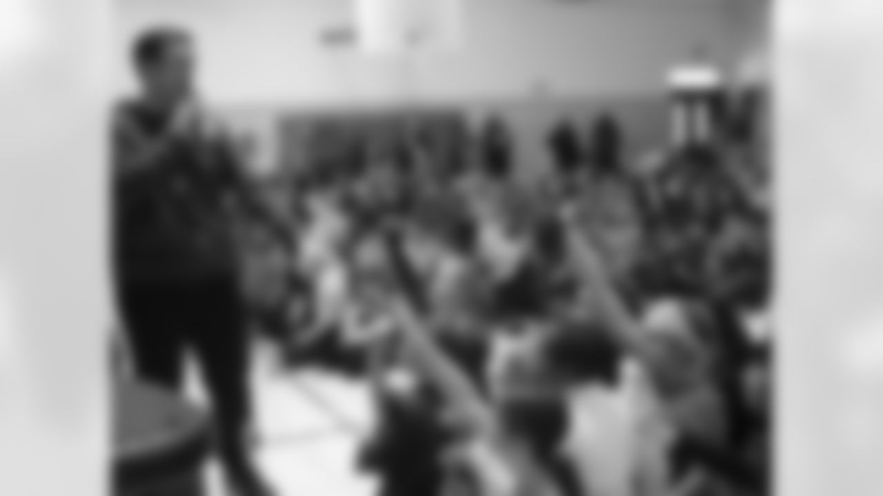 The kids learned about the importance of maintaining a healthy lifestyle