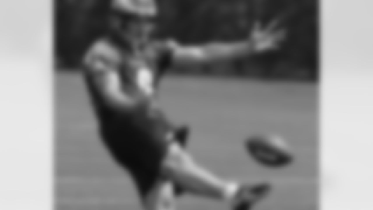 Australian Saverio Rocca is competing with Dirk Johnson for the punting job