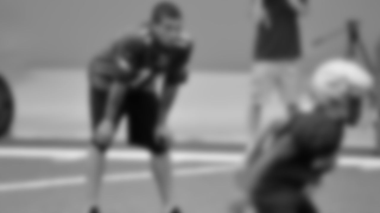 Coach Mack Hollins was in the zone for this LYAA scrimmage.