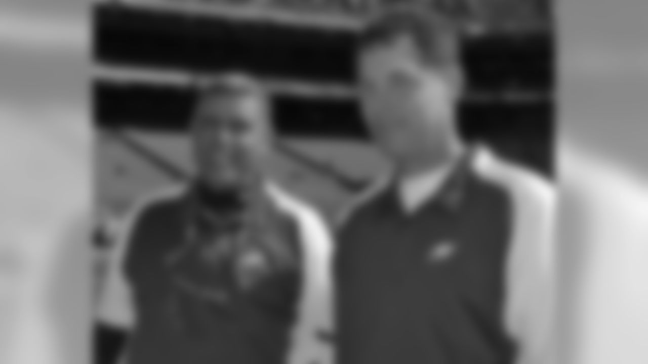 WRs Coach Dave Culley and QBs Coach Pat Shurmur